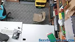 teen thiefs face cumshot