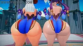 teen girl plays toca toca while twerking in fun challenge