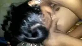 Indian Tamil Couple Fucking with Passionate Kissing and Intense Action