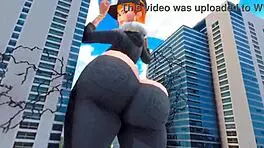 teen girl plays toca toca while twerking in fun challenge