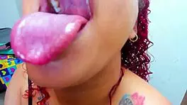 Deep Throat Cumshot Scene