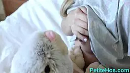 Petite Teen 18+ Fingers Her Tight Cunt Solo