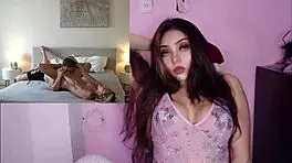 latina petite licks pussy and gets fucked until squirting orgasm