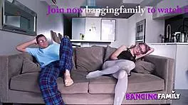Banging Family - A Cute Teen 18+ Is Fucked Hard