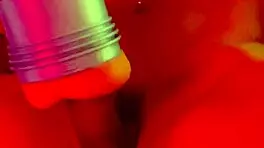 Shemale Bya Lessa Cums Hard With Big Cock!