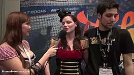 fionnaandjimmy chaturbate video at ae expo, teen asian amateurs with big tits