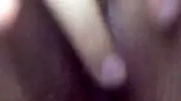This teen exposes her shaved pussy