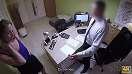 LOAN4K Lustful Agent Offers Shy Sweet Czech Teen a Divine Credit for Hot Fucking!