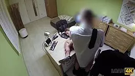 LOAN4K Lustful Agent Offers Shy Sweet Czech Teen a Divine Credit for Hot Fucking!