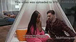 Ebony Step Daughter Cucks Her Stepmom for Being a Bitch - Mocha Menage Lily Starfire Adulttiming.