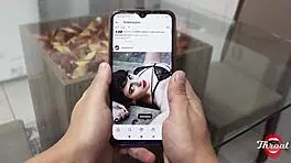 Damn! Skinny Redhead Teen Deepthroats Huge Cock for Cum in Mouth