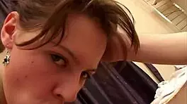 sveta and stan have their first time in the college dorm