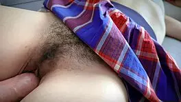i watch stepdaddy fuck my asian hairy cunt close up