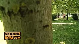 pov - tiffany tatum in outdoor pov scene