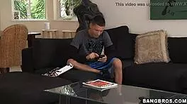 Horny Stepmom Discovers Big Cock!