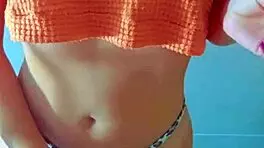 college girls enjoy shower session