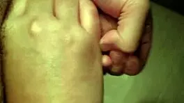 big cock masturbation leads to massive cum