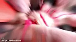 Vivian Lola Endures Rough 6on1 Interracial Gangbang With Deep Anal