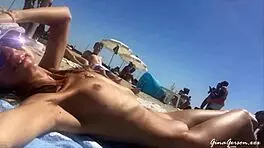 Ibiza Trip Turns Wild For Young Blonde!