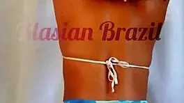 lina nakamura twerks on john coffee's monster cock to brazilian funk