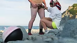 Stranger On Beach Sparks Wild Satisfaction