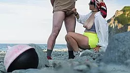 Stranger On Beach Sparks Wild Satisfaction