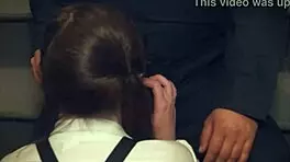 Thick Horny Slut Fucks Halloween Monster at Door