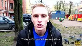 Tutor4k Guy Discovers Blonde Tutor's Sex Toys And Makes His Move