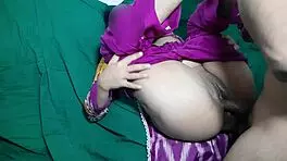 desi couple enjoys tight pussy sex in home