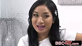 Tiny pocket-sized babysitter banged by enormous BBC - Avery Black