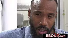 Tiny pocket-sized babysitter banged by enormous BBC - Avery Black