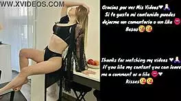 Blonde latina flashes her big ass in the forest and sucks her cousin's cock