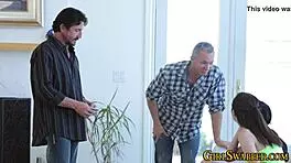 eaten out stepteen rides after fingering