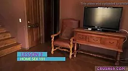 Teen Huge Sex Toy Seducing My Stepfather!