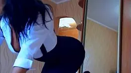 Beautiful Cam Girl In Sexy Skirt