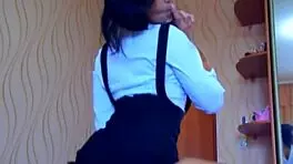 Beautiful Cam Girl In Sexy Skirt