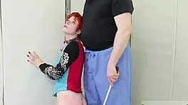 Sexy Teen Dances In BDSM Bondage For Domination And Cum