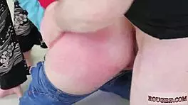 Sexy Teen Dances In BDSM Bondage For Domination And Cum