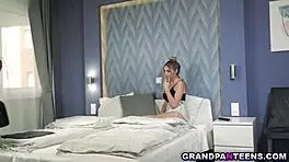 Teen Paola feels bored and naughty, calls repairman to fix her vibrator and more 😈