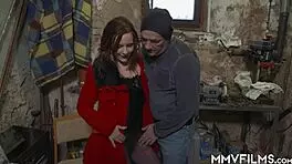 Trashy Woman in Nylons Gets Fucked Well.