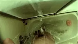 first video shower time with teen