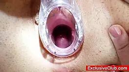 Skinny teen feels extreme pussy stretching by filthy doctor in hospital