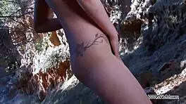 Myfirstpublic naive blonde believes it's glamour shooting when she sees big cock for oral and assfucking.