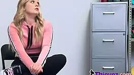 i pounded cute teen shoplifter