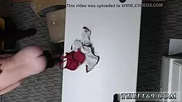 rough cop gangbang in shiny leggings