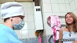 Fellow Assists With Hymen Examination And Virgin Riding