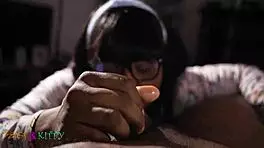 Easy access with itskittylove and itsthebeast in sloppy face fucking and squirting