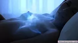 Big Tits Ebony Scissoring Then Facesitting White Roommate