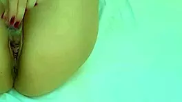 Pearly pink pals playfully finger wet shaved pussy.