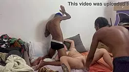 Friend Brings Spicy Latina For Orgy In Bahia